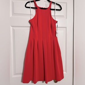 Calvin Klein fit and flare dress